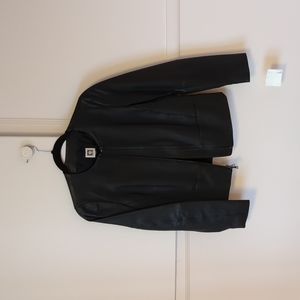 Anne Klein NWT 100% Leather Moto Jacket